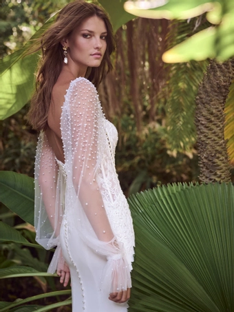 Maggie Sottero Style #24MB163 #11 backface vertical cropped thumbnail