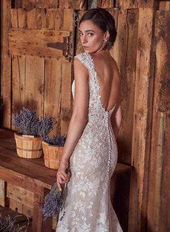 L'Amour by Calla Blanche Style #LA24105 #3 backface vertical cropped thumbnail