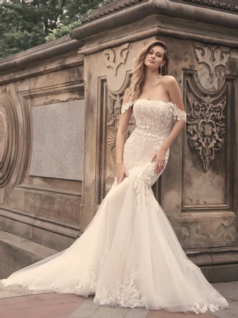 Maggie Sottero Style #Trista #0 default frontface vertical thumbnail